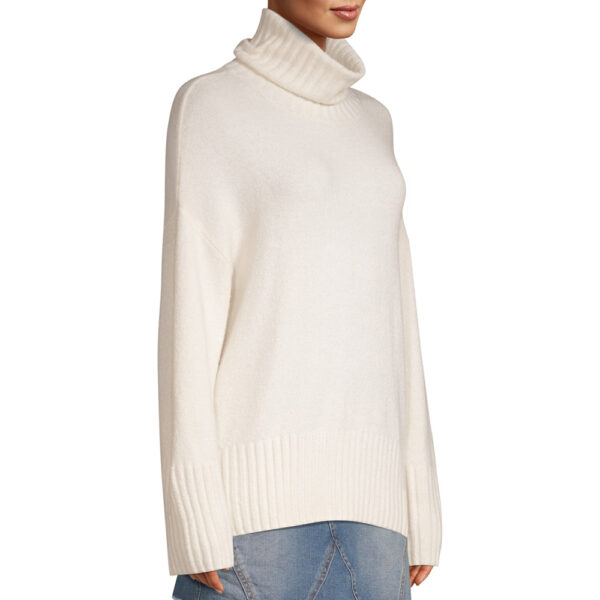 Slouchy Turtleneck Sweater Women's - Görsel 4