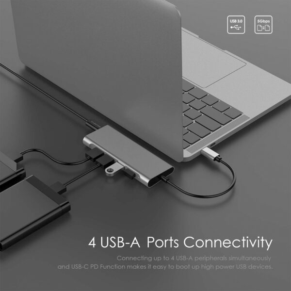 Quantum Vsquare Port Usb Hub - Görsel 2